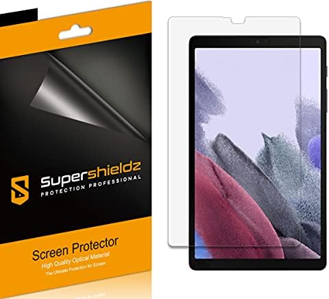 (3 Csomag) Supershieldz Célja a Samsung Galaxy Tab A7 Lite (8.7 hüvelyk) képernyővédő fólia, Tükröződésmentes, valamint