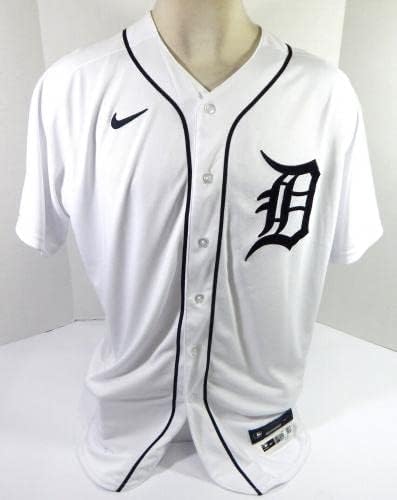 2021 Detroit Tigers Doug Bochtler 92 Játék Kiadott Fehér Jersey 48 DP37582 - Játék Használt MLB Mezek