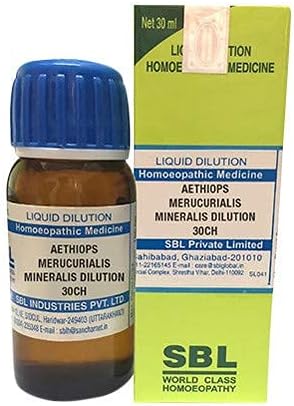 SBL Aethiops Merucurialis Mineralis Hígítási 30 CH (30 ml)