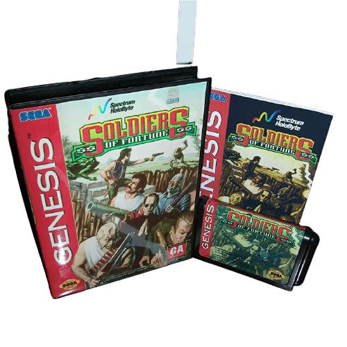 Aditi Katonák Forture MINKET Fedél Mezőbe, majd Kézikönyv Sega Megadrive Genesis videojáték-Konzol 16 bit MD Kártya